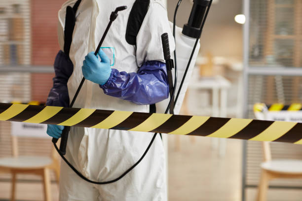 Professional Biohazard technician working in Edison, NE